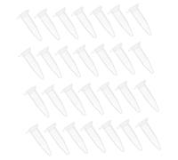 DECORNIJIA 100 pièces Tubes à Centrifuger Anticoagulants PP Tubes Danalyse Sanguine pour Laboratoire Test Fiable sans
