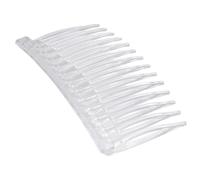 DECORNIJIA 10pièces Lot De Peignes à Cheveux Transparents Plastique Léger Dents Droites Pour Fixation Invisible Style Classique Usage Quotidien Accessoire Coiffure Femme Pour Événements Et Fê