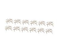 DECORNIJIA 12 Paires Branches de Décoratives Plastique Accessoires DIY pour Mains de et Décorations de Noël Ornements Forestiers pour Maison et Boutique