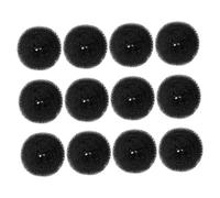 DECORNIJIA 12 pièces Bun Maker Set Elastic Donut Hair Shaper For Secure Comfortable Buns Fit For Various Hair Volumes Party Travel