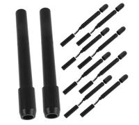 DECORNIJIA 12 Pièces Prolongateur de Crayon à Sourcils Double-embout avec Brosse Porte-crayon Compatible Maintien Sécurisé Compact et pour Maquillage Précis et Voyage