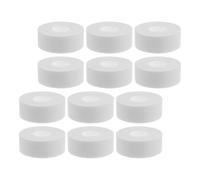 DECORNIJIA 12 Rouleaux 12 Rouleaux Patch Absorbant la Transpiration Jetable 2,5cm X 5m Blanc Autocollant pour Col Chemise et Chapeau Protège-cols Invisibles Adhésifs pour Usage Personnel