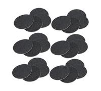 DECORNIJIA 120 pièces Disques Abrasifs pour Pédicure Accessoires de Ponçage Pratiques Grain Grossier pour Élimination des Callosités Disques de Ponçage Usage Unique pour Soin