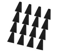 DECORNIJIA 16 pièces Silicone Feet for Dehydrator Rack Anti-Scratch Protective Bumpers for Air Fryer Rack Dishwasher Safe Pads Sturdy and Easy to Clean Extra Frying Space Accessory