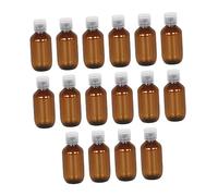 DECORNIJIA 16pièces Bouteilles De Voyage Avec Capuchon Squeeze Pour Cosmétiques Flacons Réutilisables Et Étanches Pour Soins Peau Parfaits Pour Voyager Ou Activités Plein Air
