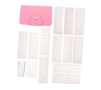 DECORNIJIA 1ensemble Plaques Estampage Pour Pochoirs Créatifs Pour Nail Art Manucure Réutilisables Avec Modèles Variés