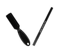 DECORNIJIA 1ensemble s Pinceau Et Crayon à Barbe Pour Homme Outil De Remplissage Contour De Barbe Avec Brosse Pratique Parfait Pour Look Soigné Et Équilibré