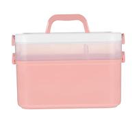 DECORNIJIA 1pièce Boîte De Rangement Pour Fournitures De Nail Art Malette Pratique Pour Vernis à Idéale Pour Salon Et Usage Personnel