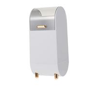 DECORNIJIA 1pièce Seau De Rangement Transparent Pour Pinceaux De Maquillage Avec Boîte Anti-poussière Pour Crayons à Sourcils Design Élégant Et Organisateur De Bureau Pour Maquillage Et