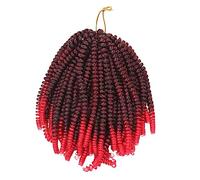 DECORNIJIA 1pièce Tresses Printemps Fils Dreadlocks Fibres Synthétiques à Basse Température Extensions De Cheveux Au Crochet Pour Style