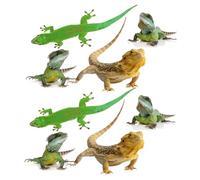 DECORNIJIA 2 Ensembles Autocollants Légers pour Voiture Lot de Stickers Amusants pour Voiture Camouflage Rayures et Décoration Réservoir Adaptés Camions et Fourgons