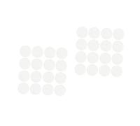 DECORNIJIA 2 Ensembles Non Stick Non Woven Steamer Pads For Round Steamers Disposable Mesh Liners With Proper Holes For Even Steam Circulation Steaming Buns And Dumplings 30 Pièces * 2