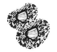 DECORNIJIA 2 Pcs Foil Cap-her Said Cap-hating Hilding Hair Mask Mask Double Couche Bouchage Étanche Pour Les Cheveux Longs Durables Et Pratiques Pour La Maison Spa Et Hair Coloring