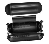 DECORNIJIA 2 pièces Boîte de Protection Câbles Étanche Noir avec Griffes Cache Boîte Dérivation Extérieure Résistant Aux Intempéries Protection Rallonge Électrique