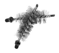 DECORNIJIA 2 pièces Brosse Métallique Acier pour Ramonage Cheminée et Conduits Kit Multi Usage pour Nettoyage Évacuation Sèche Linge et Flexible