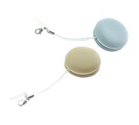 DECORNIJIA 2 pièces Chiffon Nettoyant Macaron pour Écran Téléphone et Lunettes Microfibre Douce Lavable Anti-rayures pour Appareils Électroniques Élimine Poussière et Empreintes Bleu et Kaki