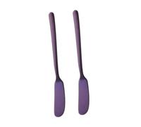 DECORNIJIA 2 pièces Couteaux à Beurre et Fromage Acier Inoxydable Trancheurs Multifonctions pour Tartiner Beurre Fromage Crème et Confiture Ustensiles de Cuisine et Résistants Rouille Foncé