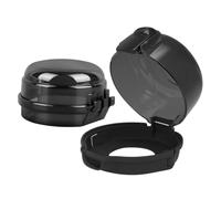 DECORNIJIA 2 pièces Couvre Boutons de Cuisinière à Gaz Sécurité Garçon Fille Protection Antidérapante Lot de Cache Pommeau Résistant et Compatible Multi-marques