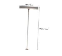 DECORNIJIA 2 Pièces Crochet Ouverture de Regard Acier Inoxydable avec Poignée T Outil pour de Couvercles de Regards Gainage Aux Intempéries Prise Ergonomique pour Manutention Sécurisée