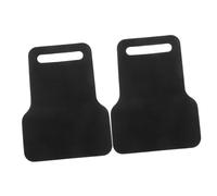 DECORNIJIA 2 Pièces Door Step Hook Plate Stainless Steel Protector Pad For Suvs Trucks And Cars