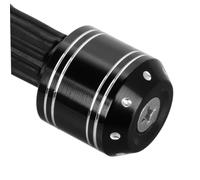 DECORNIJIA 2 pièces Embouts de Guidon Vibration de Bouchons de Poignée pour Équilibrage et Protection Compatible avec Motos Tout et Barres de Guidon