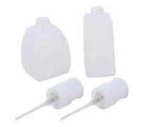 DECORNIJIA 2 Pièces Flacon Pompe Pression pour Dissolvant Vernis Ongles Bouteille Press Pump Liquide Sans Odeur Stockage Nail Art et Maquillage Pratique et Portable
