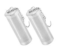 DECORNIJIA 2 pièces Infuseur à Thé Acier Inoxydable Passoire à Épices Multi Usage Maille Fine Résidu pour Infusion de Thé Vrac et Cuisson Lot