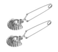 DECORNIJIA 2 pièces Infuseurs à Thé Inox Lot de Filtre Passoire à Thé Pratique et Résistance Design Théière pour Usage Domestique et Salon de