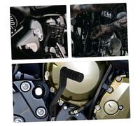 DECORNIJIA 2 pièces Levier de Alliage Aluminium Pédales Légères et Durables pour Dirtbike Accessoire de Changement de Vitesse Noir pour