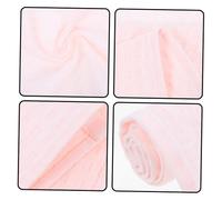DECORNIJIA 2 pièces Lot de Serviettes Coton et Absorbantes pour Visage et Mains Lingettes Garçon Fille Multi Usages Waffle Respirant Rose Essuie Main Maison Adapté Né