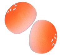 DECORNIJIA 2 Pièces Makeup Sponge Puff Set Bread Shaped Non Absorbent Foundation Powder Blender For Dry And Wet Use Ergonomic Beauty Sponge For Women