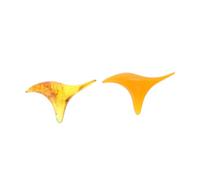 DECORNIJIA 2 pièces Masseur Acupoint Professionnel Barres de Massage Résine de Cire Abeille Outils Manuels pour Jambes et Réflexologie Léger et Portable