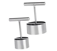 DECORNIJIA 2 pièces Outil Évider Fruit Inox Ergonomique pour Pommes et Poires Extracteur Noyau Pomme et Tranchant Corer Tool Pratique pour Cuisine et Pâtisserie