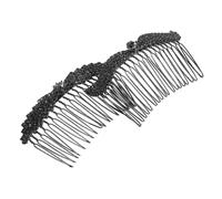 DECORNIJIA 2 Pièces Peignes Cheveux Mariée et Confortable avec Accessoires Coiffure pour Mariage Fixation Sécurisée pour Styles Variés