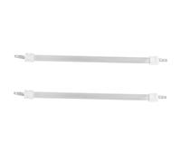 DECORNIJIA 2 pièces Tube Halogène Chauffant de Remplacement pour Chauffage Électrique Intérieur et Extérieur Tube Quartz Haute Température Distribution Uniforme de Chaleur pour Chaleur