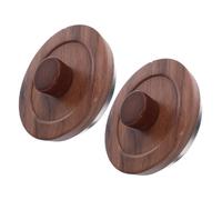 DECORNIJIA 2 Pièces Wood Lid For Mugs And Teapots Airtight Cover For Tea Cups Preserves Freshness And Aroma With Natural Grain Design