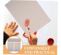 DECORNIJIA 20 feuilles Carton à Peindre Double Face Épais Papier Cartonné DIY pour Bricolage Origami et Artisanat Papier pour Dessin et Création Manuelle