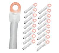DECORNIJIA 20 Pièces Aluminum Crimping Terminal Connectors Dtl Ring Battery Lugs For Automotive Electrical Cable Wire Ends Heat Resistant Cable Wire Lugs