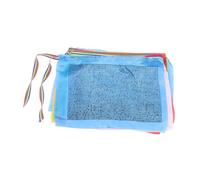 DECORNIJIA 20 pièces Drapeaux de Prière Traditionnels Mètres Bannière Colorée Décorative pour Jardin et Lieux de Culte