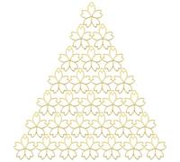 DECORNIJIA 20 pièces Kit Cadre Métal pour Pendentifs Fleurs Creuses Moules Durables pour Création Bijoux DIY Cadre Alliage Léger pour UV Décoration Artisanale Personnalisée