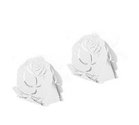 DECORNIJIA 20pièces Boîte à Bonbons Forme De Fleur Lot De Décorations Uniques Pour Mariage Anniversaires Et Fêtes Élégante Et Légère Idéale Pour Offrir Des Douceurs à Vos Invités