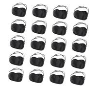 DECORNIJIA 20pièces Cache-yeux Polyester Doux Pour Peau Protections Oculaires Pour Dormir La Nuit Masque De Sommeil Léger Et Facile à Transporter