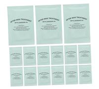 DECORNIJIA 20Pièces Lingettes Nettoyantes Apaisantes Après Épilation de Rougeurs Post Épilation Élimination de Cire Hydratation