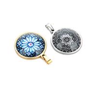 DECORNIJIA 20pièces Patches Verre Arrondis Couleur Bleu Pour Diy Cabochons Élégants Pour Artisanat Et Décoration Création De Bijoux Et Accessoires Mix De Couleurs