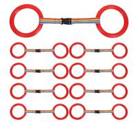 DECORNIJIA 24 Ensembles Walk Rope For With Adjustable Rings Child Safety Id Wristband Anti-loss Leash For Group Walks And Outdoor Preschool Activities