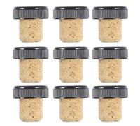 DECORNIJIA 24 pièces Bouchon Liège Lot pour Bouteille de Vin Maintien Fraîcheur Saveur et Préservés Adapté Plupart des Bouteilles