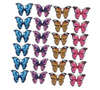 DECORNIJIA 24 Pièces Breloque Pendentif Papillonnage Faire Soi-même Accessoires De Bijoux Pour Bricolage Lot