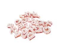 DECORNIJIA 26pièces Pendentifs Lettres Alliage pour Bijoux Colliers et Bracelets DIY Breloques Alphabet Décoratives pour Créations Artisanales