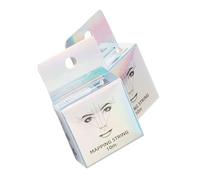 DECORNIJIA 2pcs Règle de Cartographie des Sourcils Outil de Dessin des Sourcils Réglable pour Différents Visages de L'asymétrie Maquillage Professionnel