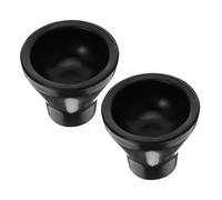 DECORNIJIA 2pièces Coupelles Caoutchouc pour Pick-up De Grip De Putter Lot de Noir Facile à Fixer Transporter
